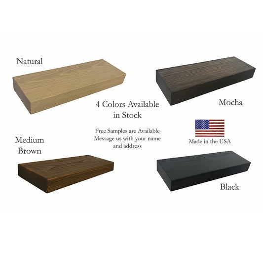 2" Thick Hand Hewn | Various Depths & Widths