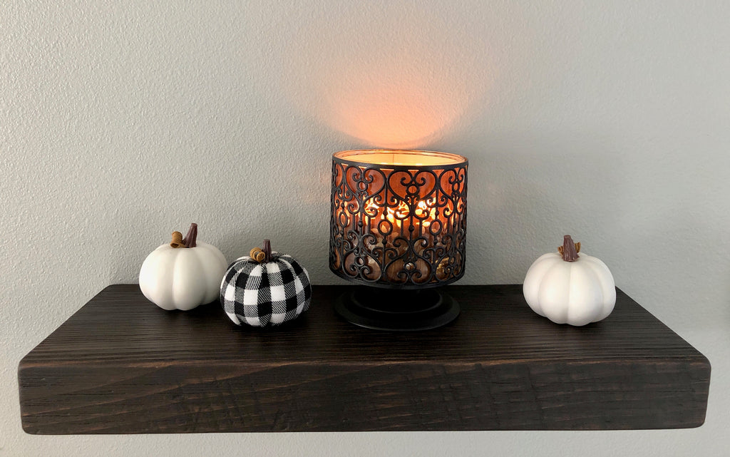Classic Floating Shelf – 2” Thick, 8” Deep