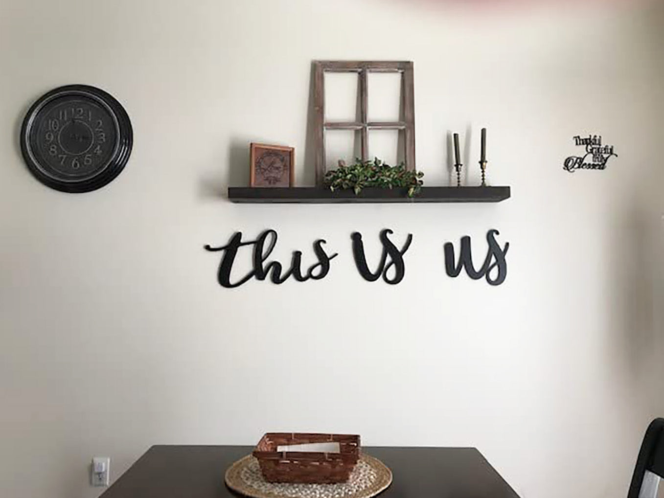 Slim Floating Shelf – 2” Thick, 6” Deep