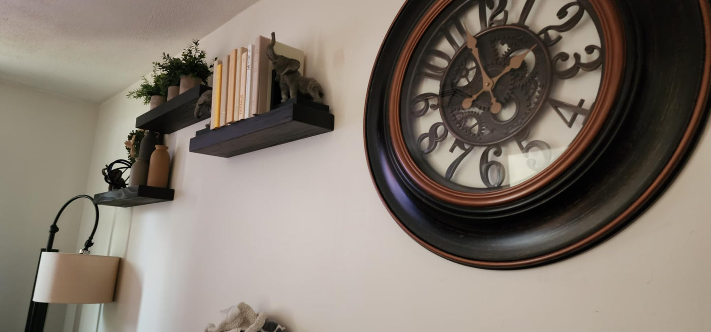 Slim Floating Shelf – 2” Thick, 6” Deep