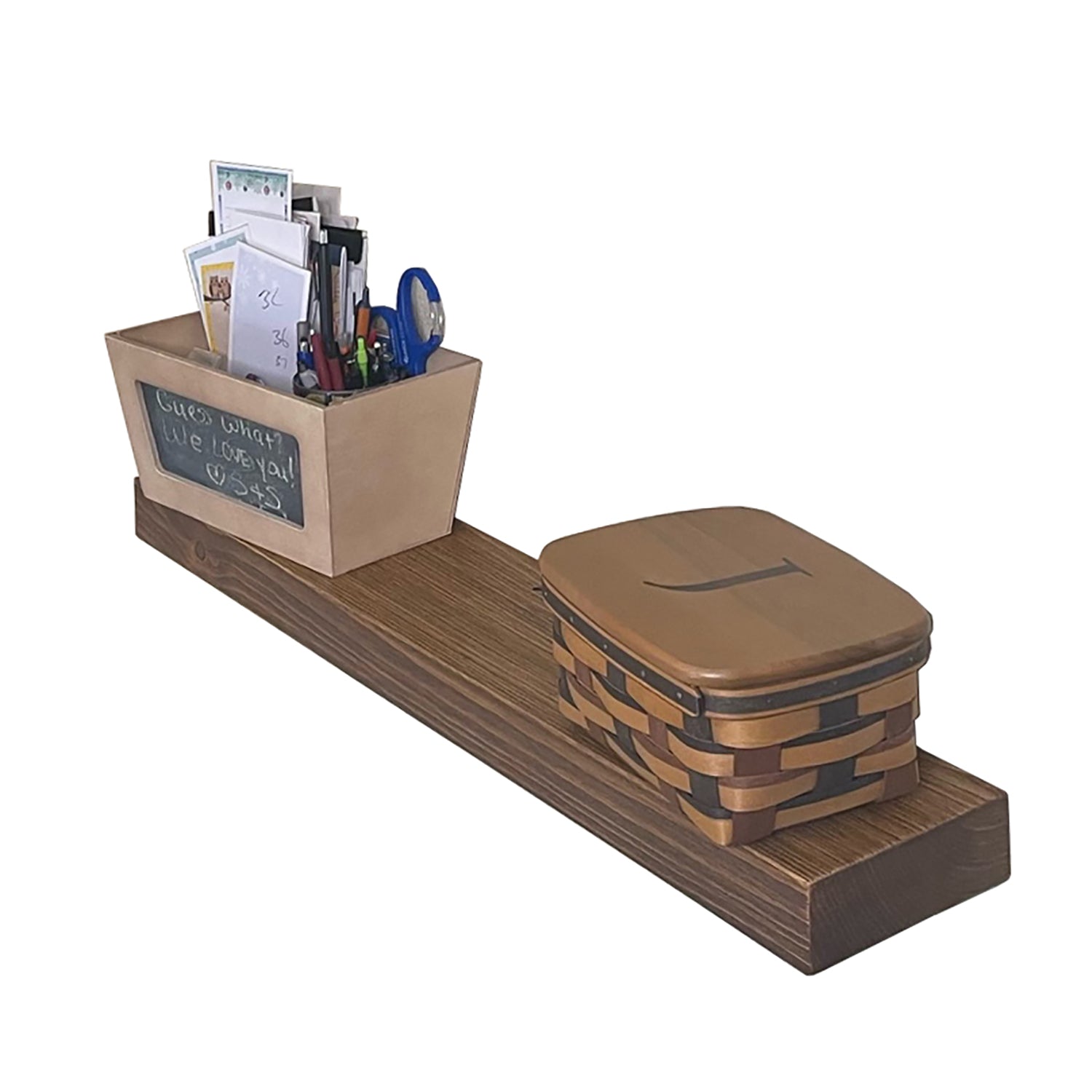 Slim Floating Shelf – 2” Thick, 6” Deep