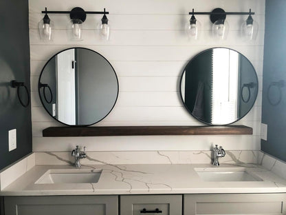 Slim Floating Shelf – 2” Thick, 6” Deep
