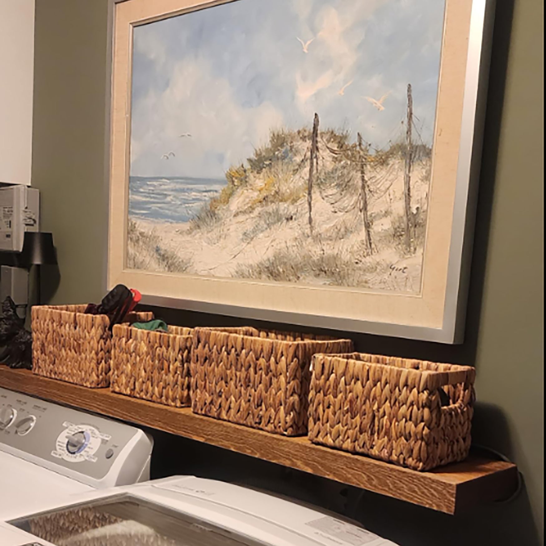 Slim Floating Shelf – 2” Thick, 6” Deep