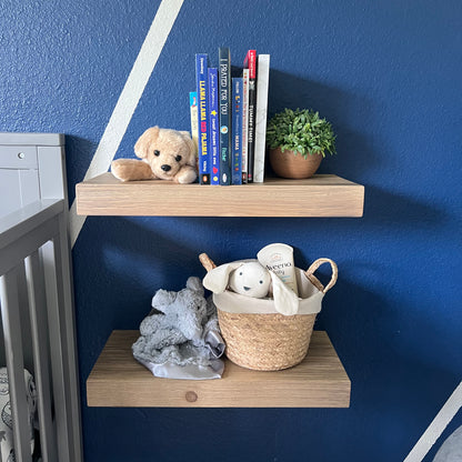 Slim Floating Shelf – 2” Thick, 6” Deep