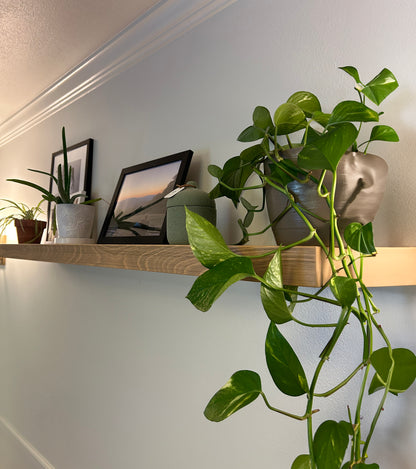 Standard Floating Shelf – 2” Thick, 9” Deep