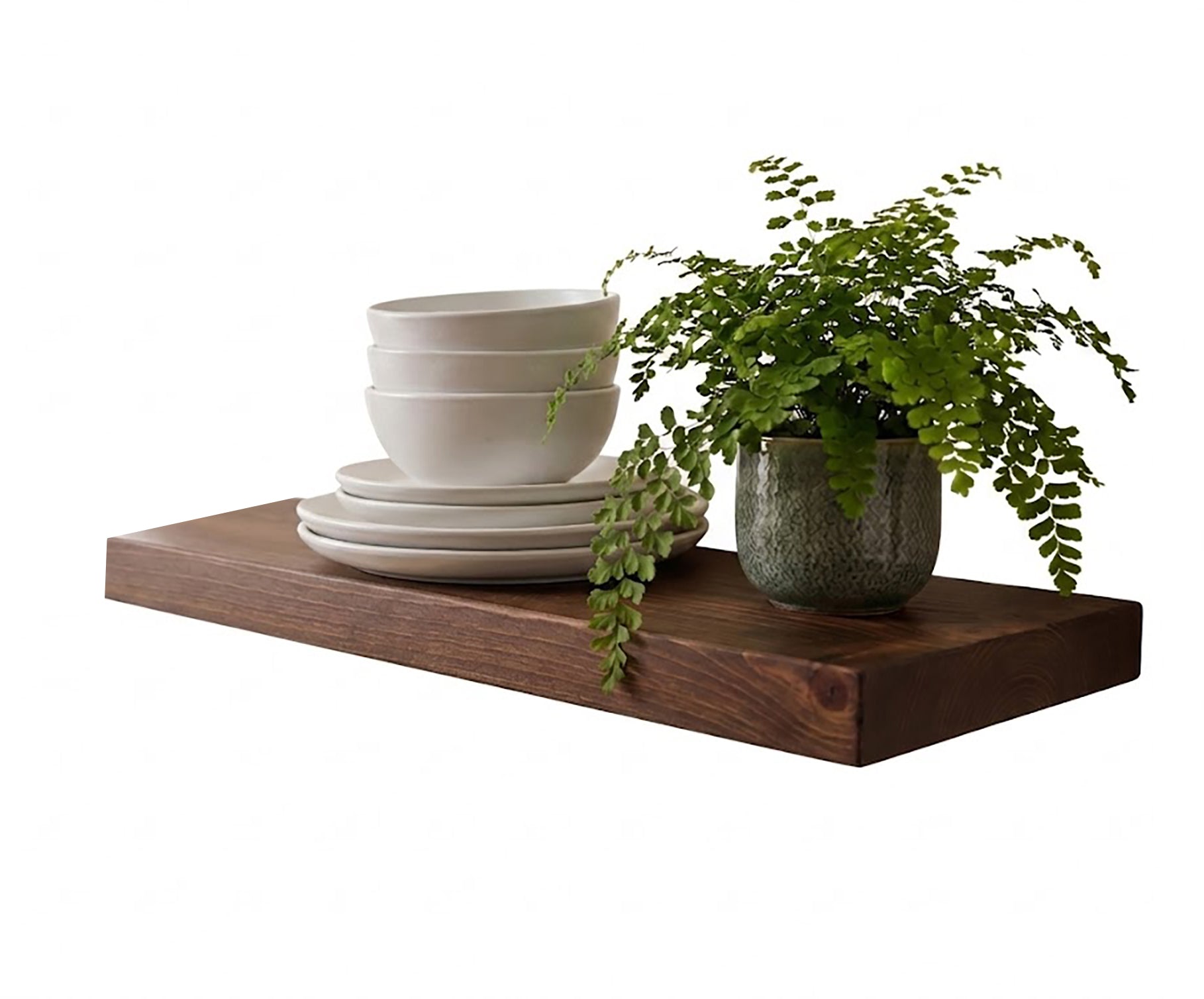 Elite Floating Shelves by Joel – 10 Inch Deep Solid Wood Shelves, Handmade in the USA