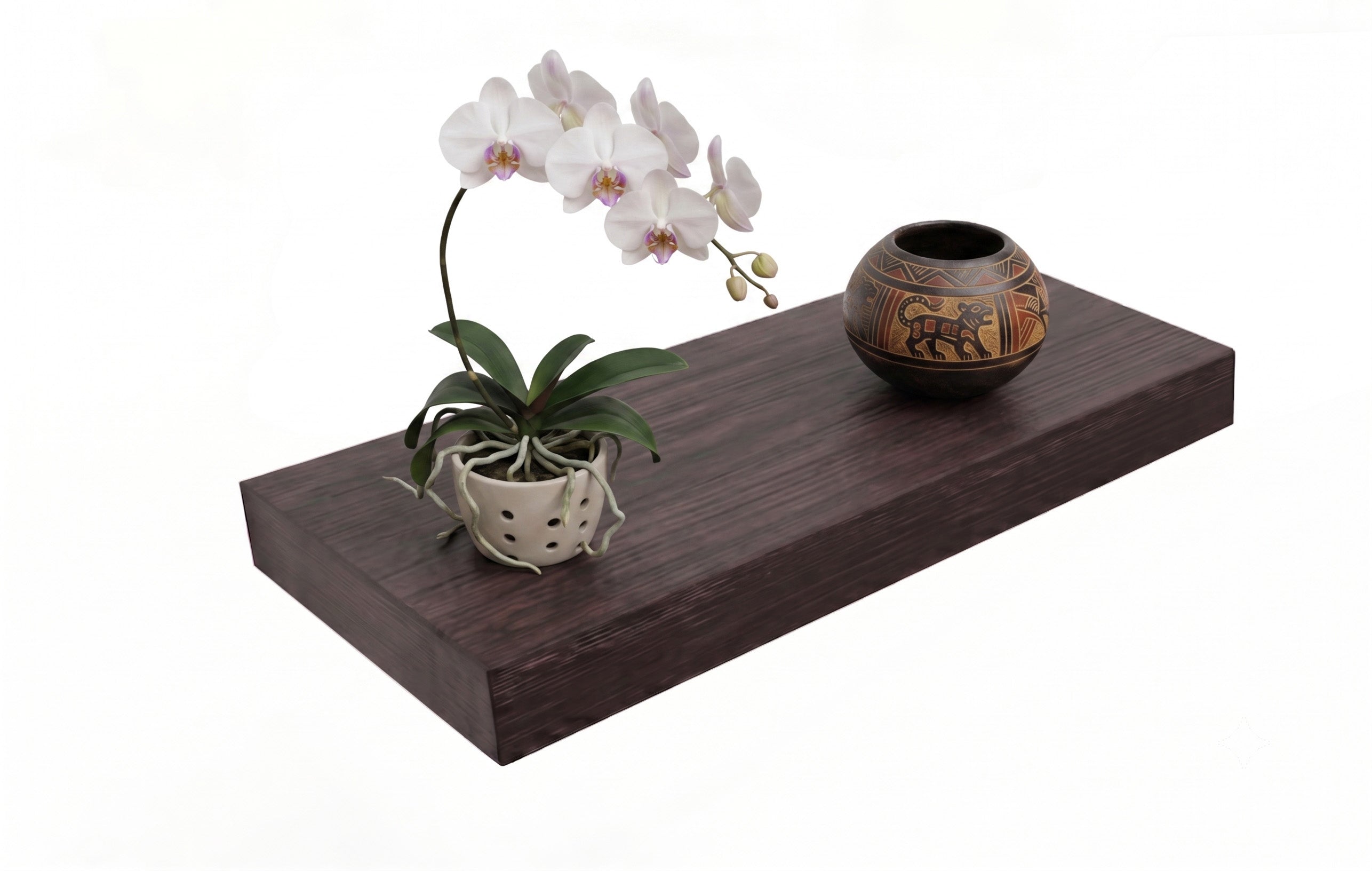 Elite Floating Shelves by Joel – 10 Inch Deep Solid Wood Shelves, Handmade in the USA