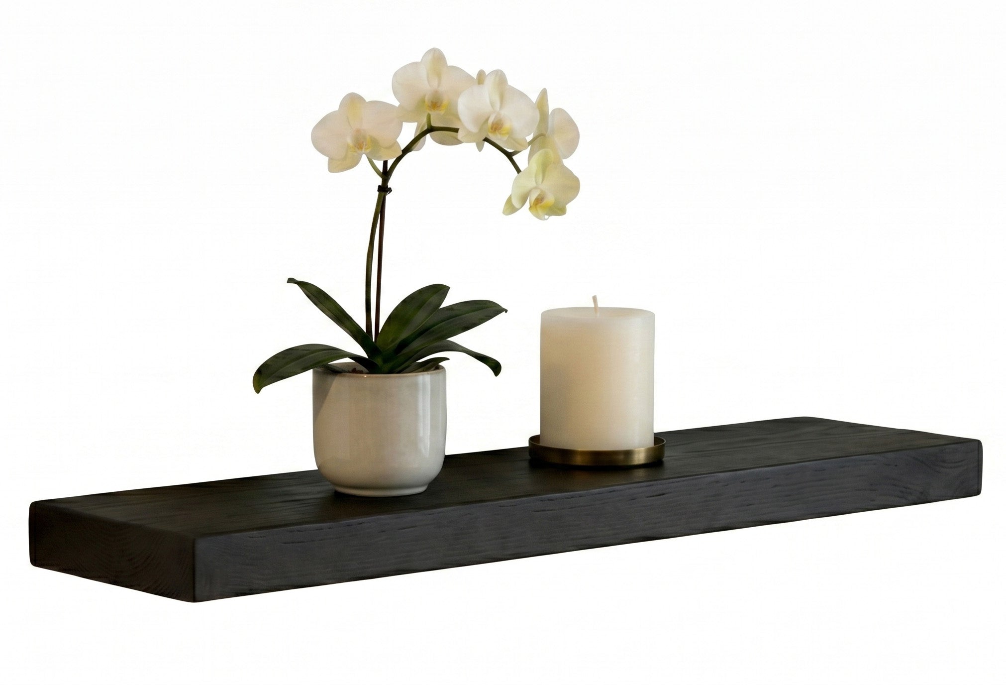 Slim Floating Shelf – 2” Thick, 6” Deep