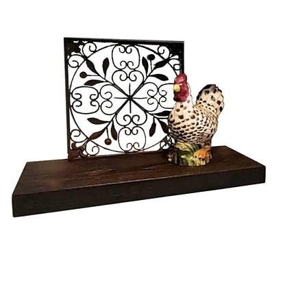 Deep Storage Floating Shelf – 2” Thick, 12” Deep