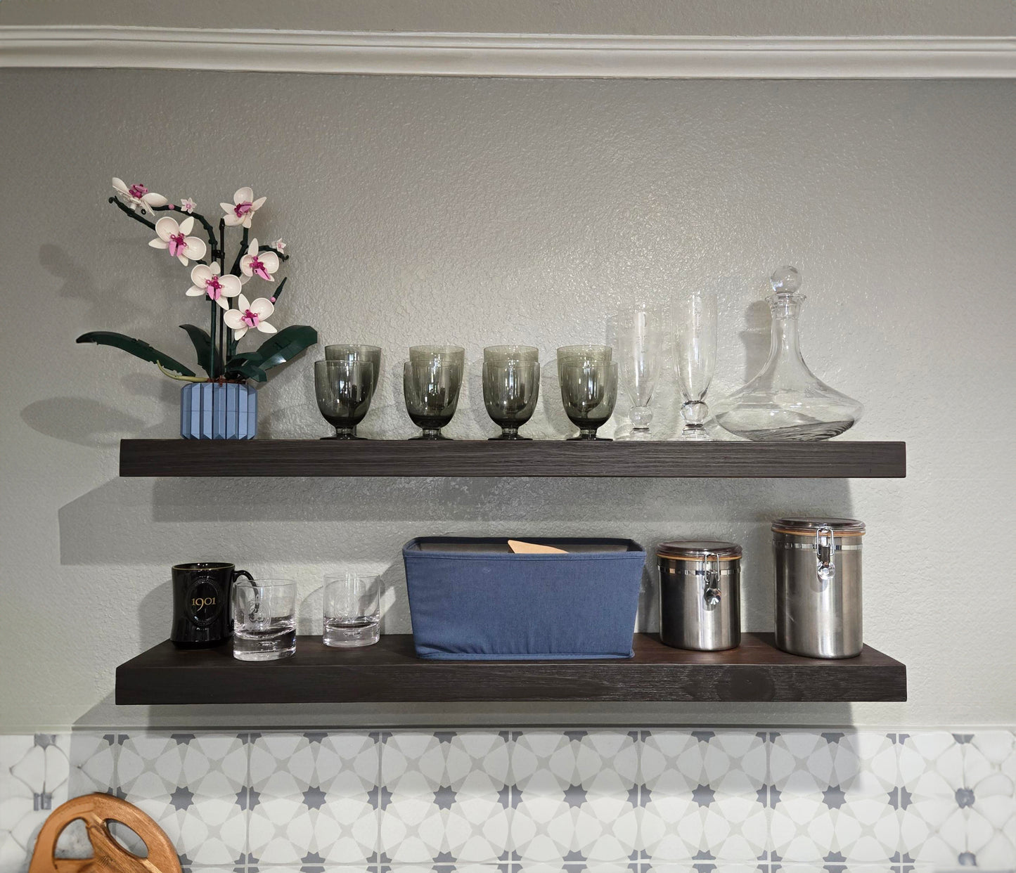 Standard Floating Shelf – 2” Thick, 9” Deep