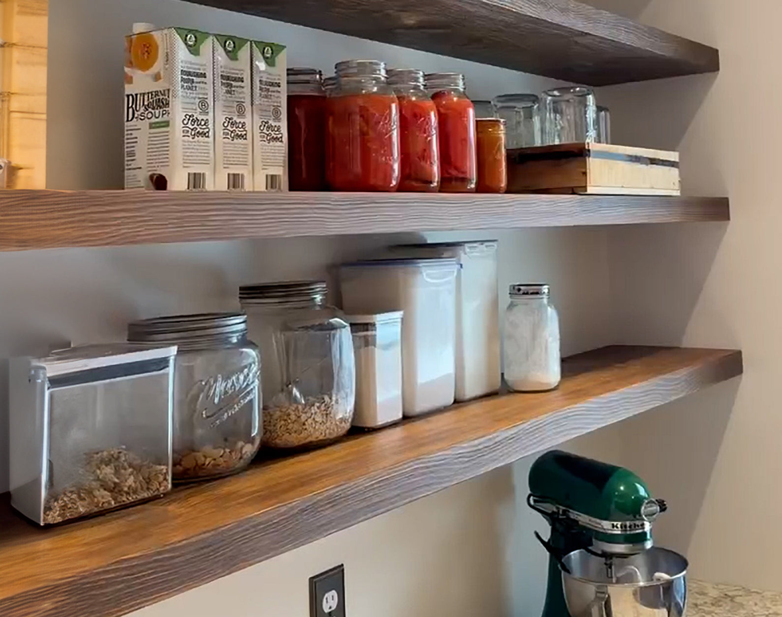 Elite Floating Shelves by Joel – 10 Inch Deep Solid Wood Shelves, Handmade in the USA