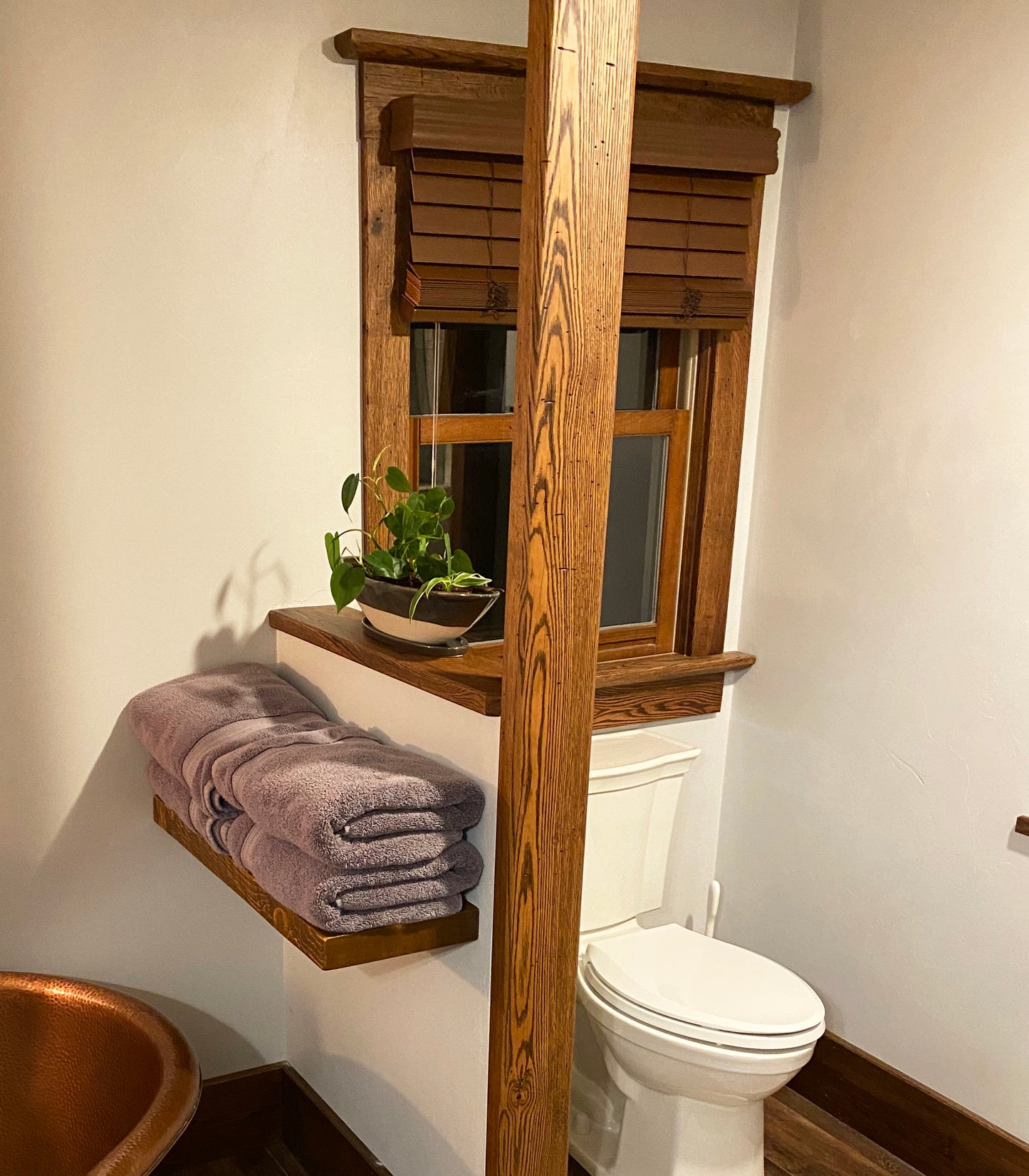 Minimal Floating Shelf – 2” Thick, 10” Deep