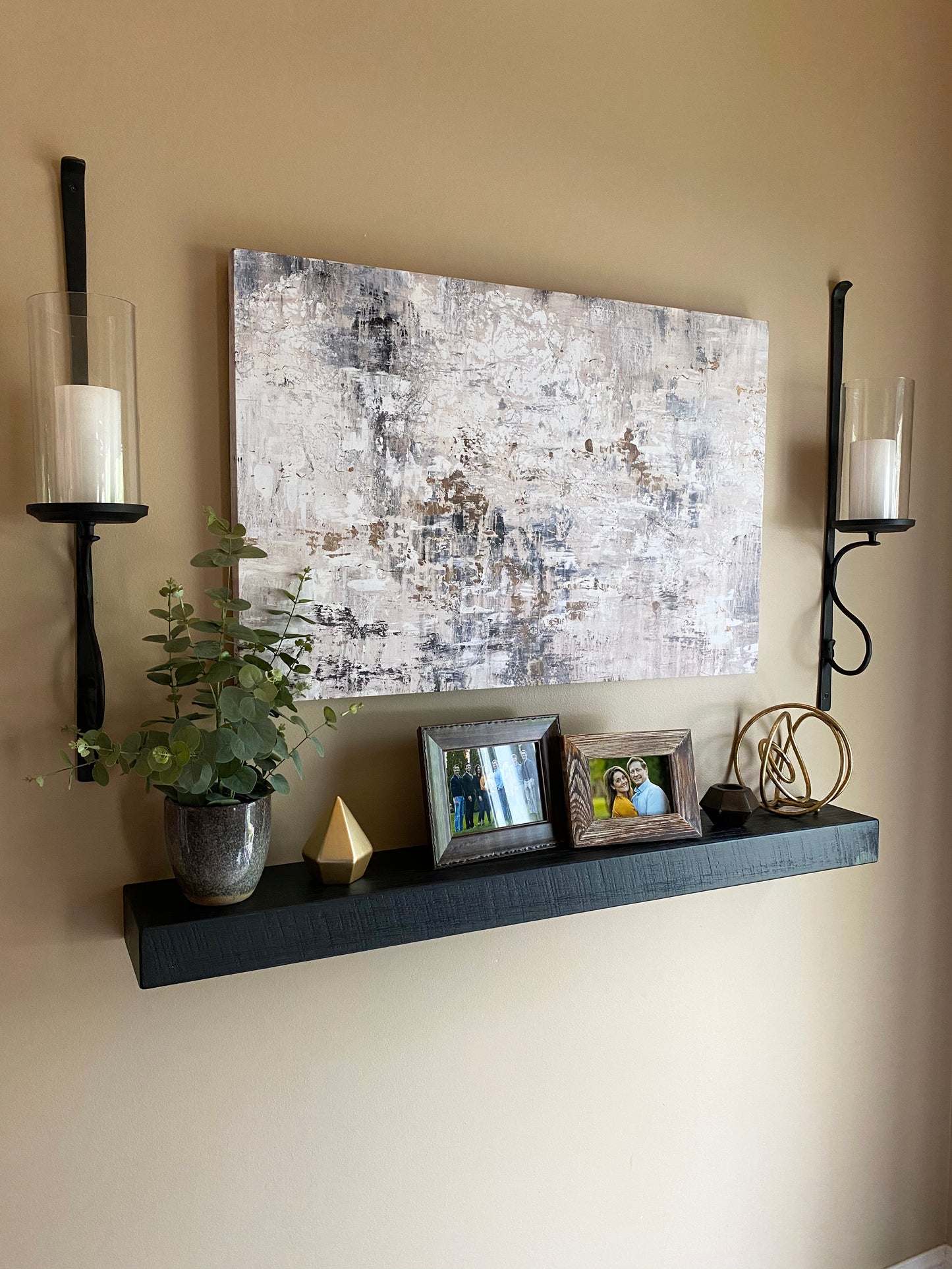 Slim Floating Shelf – 2” Thick, 6” Deep