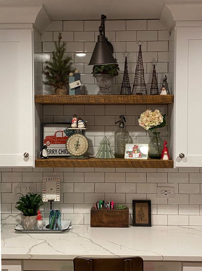 Standard Floating Shelf – 2” Thick, 9” Deep