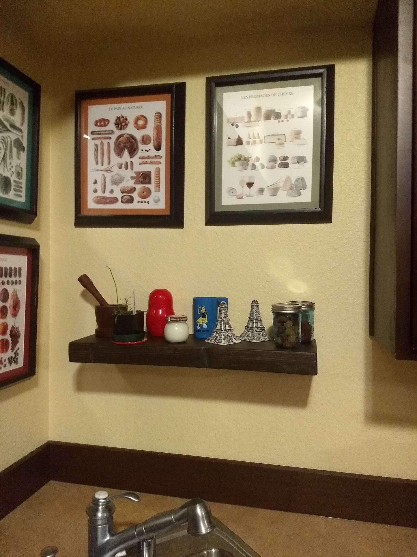 Heavy Duty Floating Shelf – 3” Thick, 7” Deep