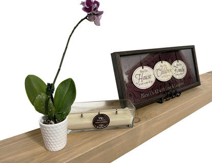 Heavy Duty Floating Shelf – 3” Thick, 7” Deep