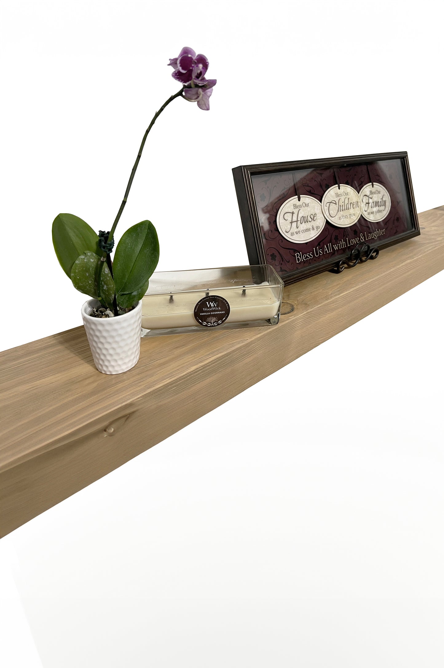 Heavy Duty Floating Shelf – 3” Thick, 7” Deep