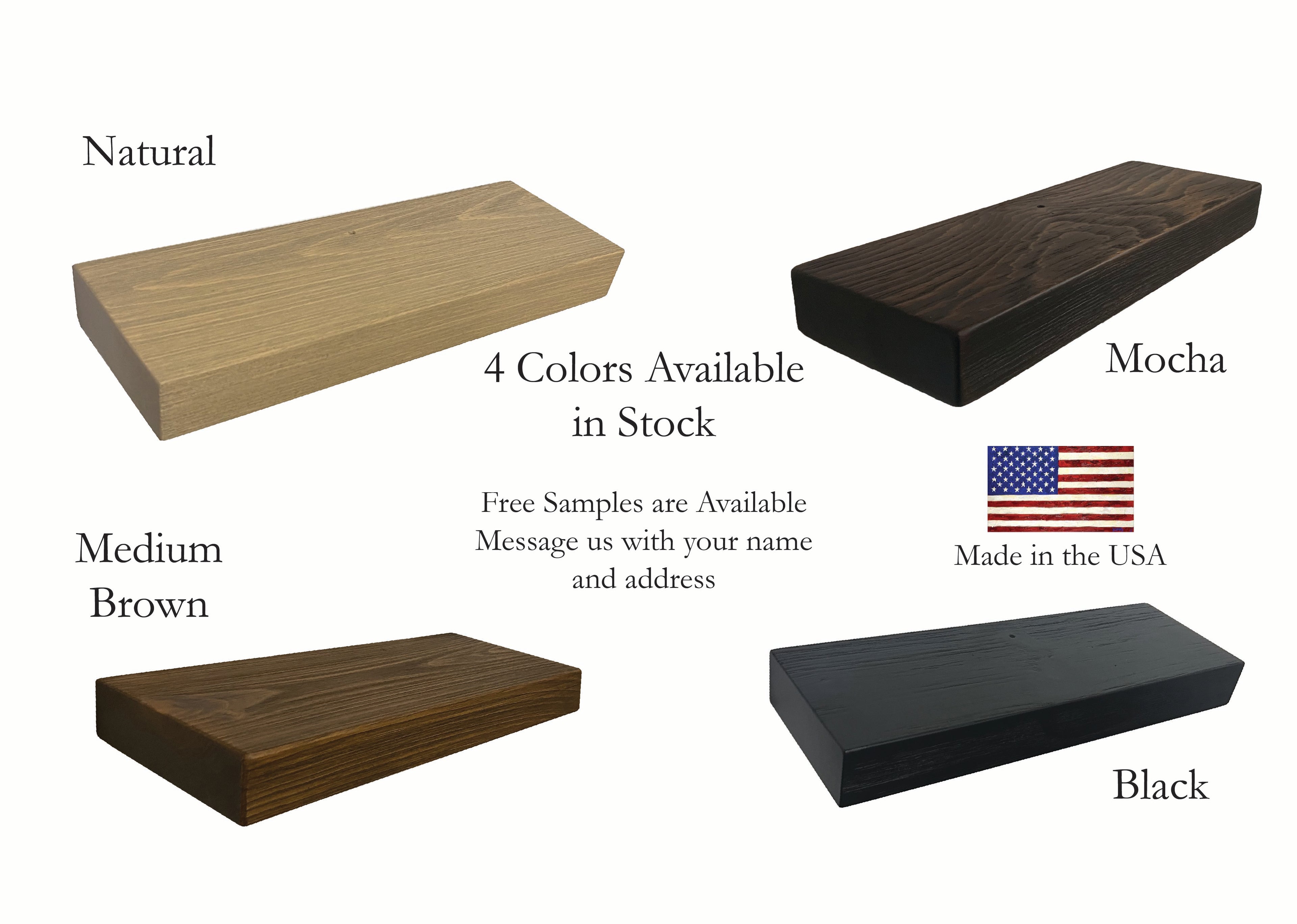 Heavy Duty Floating Shelf – 3” Thick, 7” Deep