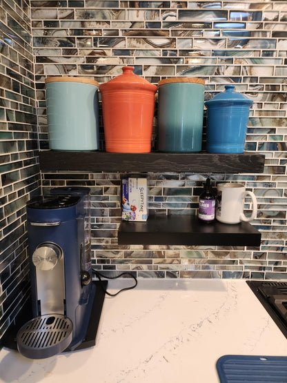 Slim Floating Shelf – 2” Thick, 6” Deep