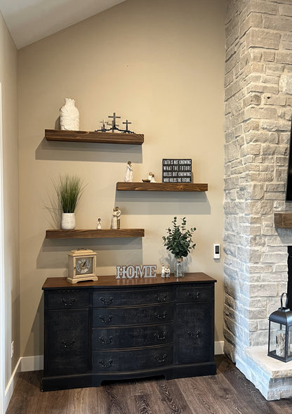 Heavy Duty Floating Shelf – 3” Thick, 7” Deep