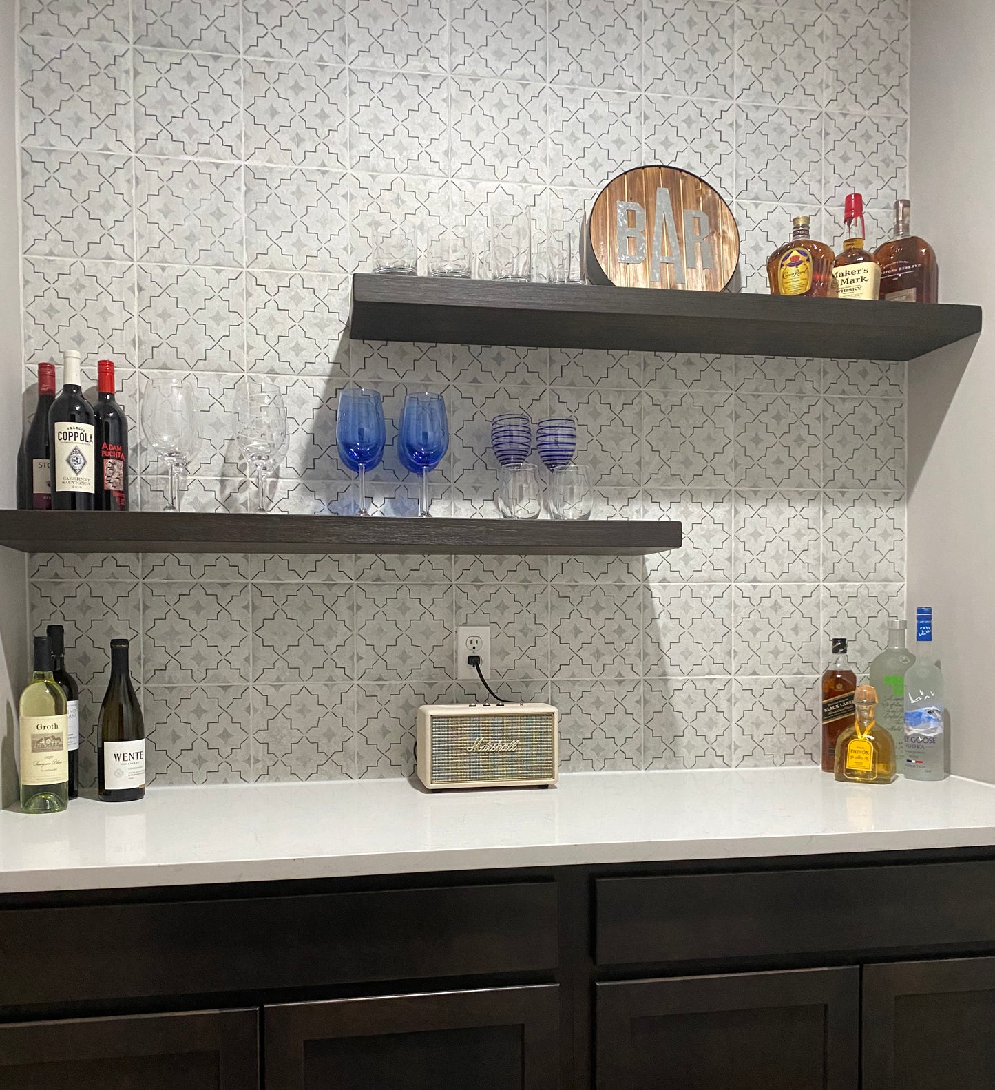 Standard Floating Shelf – 2” Thick, 9” Deep