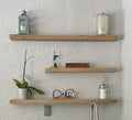Classic Floating Shelf – 2” Thick, 8” Deep