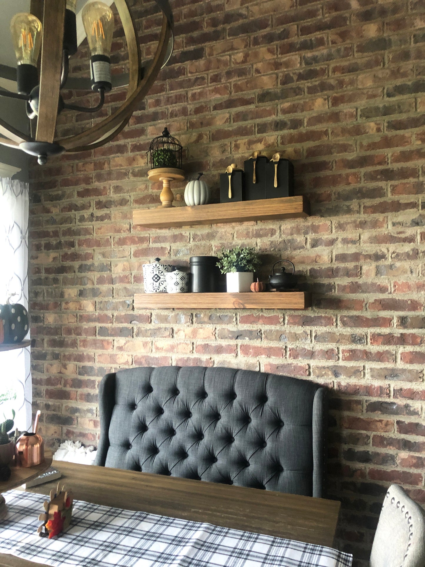Heavy Duty Floating Shelf – 3” Thick, 7” Deep