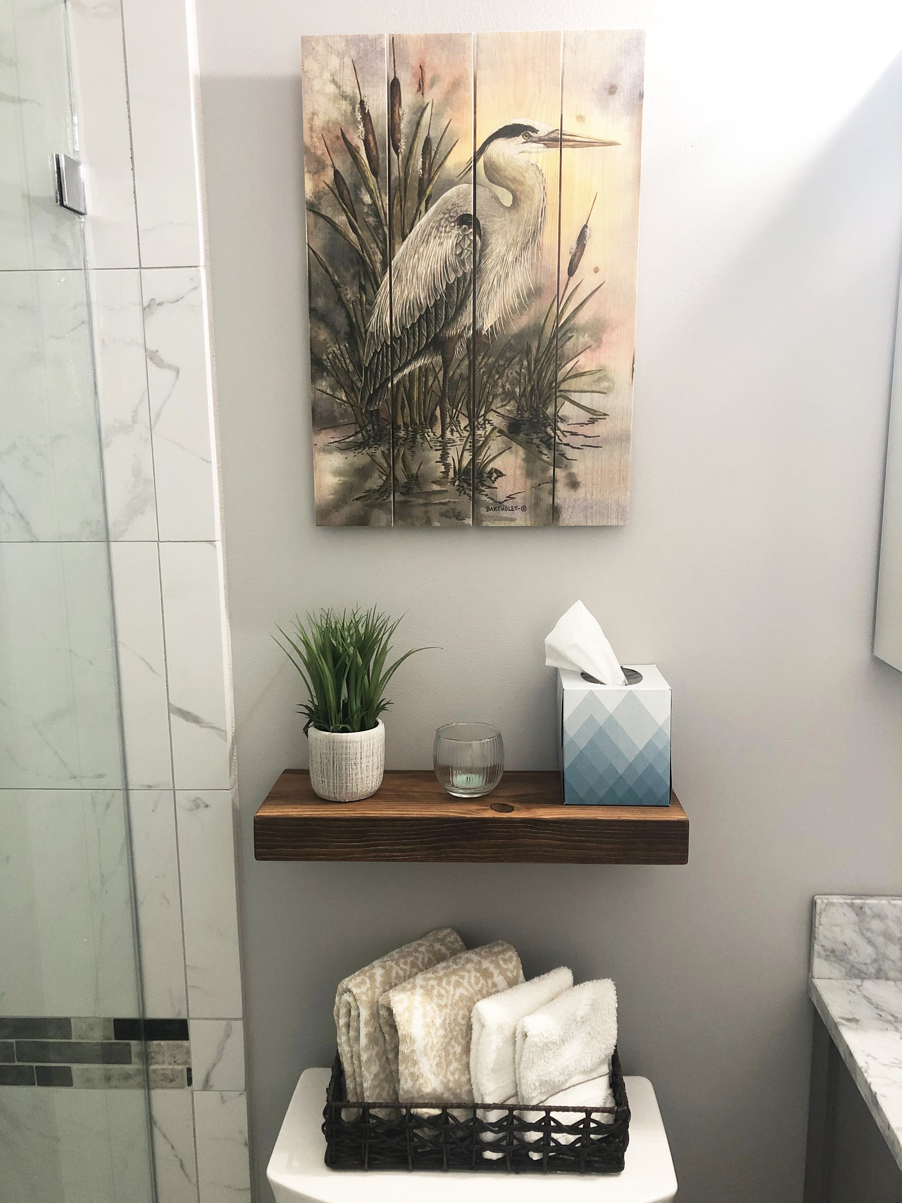 Heavy Duty Floating Shelf – 3” Thick, 7” Deep